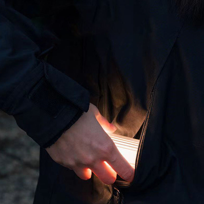 Moderne Minimalistische Tragbare Zylinder Metall ABS USB LED Außenleuchte Für Garten | Brehn