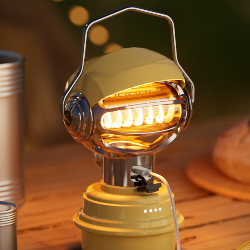 Zeitgenössische kreative Robotermetall-LED-Außenleuchte für den Garten | Brehn