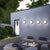 Modern Minimalist Wasserdicht Rund Quadrat Kunststoff Acryl LED Wand Sconce Lampe Für Garten | Brehn