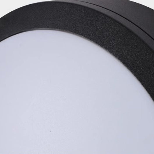 Modern Minimalist Wasserdicht Rund Aluminium Acryl LED Außen Deckenleuchte Für Garten | Brehn