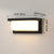 Moderner minimalistischer rechteckiger wasserdichter Aluminium-LED-Wandleuchtenlampe für den Außenbereich | Brehn