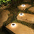 Modern minimalist solar wasserdicht runder Zylinder Kunststoff ABS LED Bodensteckdose Landschaftslicht für den Garten | Brehn
