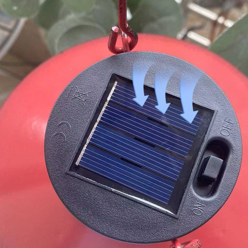 Traditionelle Vintage Solar Wasserfest Runde Tisch Oval Mesh Eisen 1-Licht Außenbeleuchtung Für Garten | Brehn