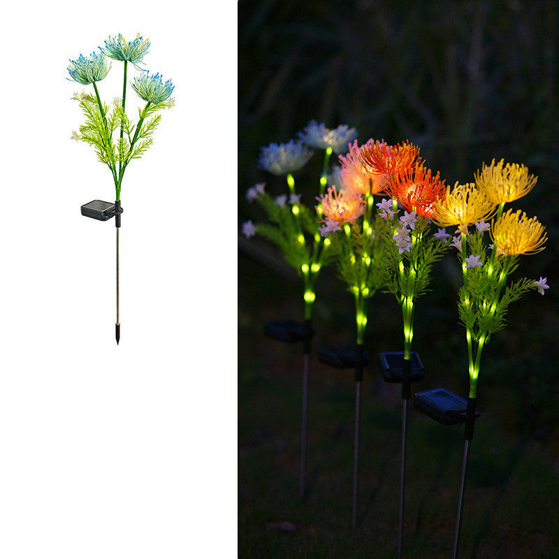 Modern Minimalist Solar Waterproof Simulation Petals Blade ABS Edelstahl LED Bodenstecker Landschaftslampe Für Garten | Brehn