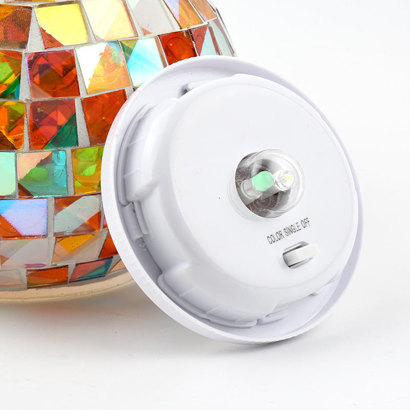 Zeitgenössische kreative solarbetriebene wasserdichte sphärische quadratische Kunststoffglas LED Außenlandschaft für Außenpatio | Brehn