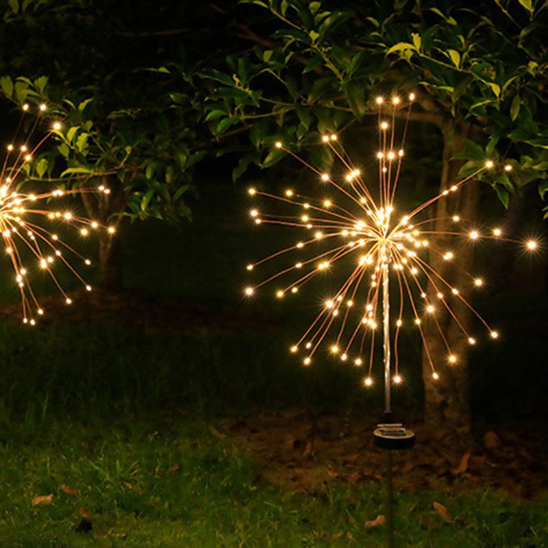 Solarbetriebene LED-Gartenleuchte aus Edelstahl, wasserdicht, für Terrasse und Garten