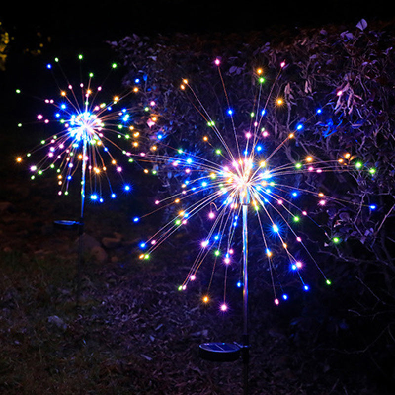 Solarbetriebene LED-Gartenleuchte aus Edelstahl, wasserdicht, für Terrasse und Garten