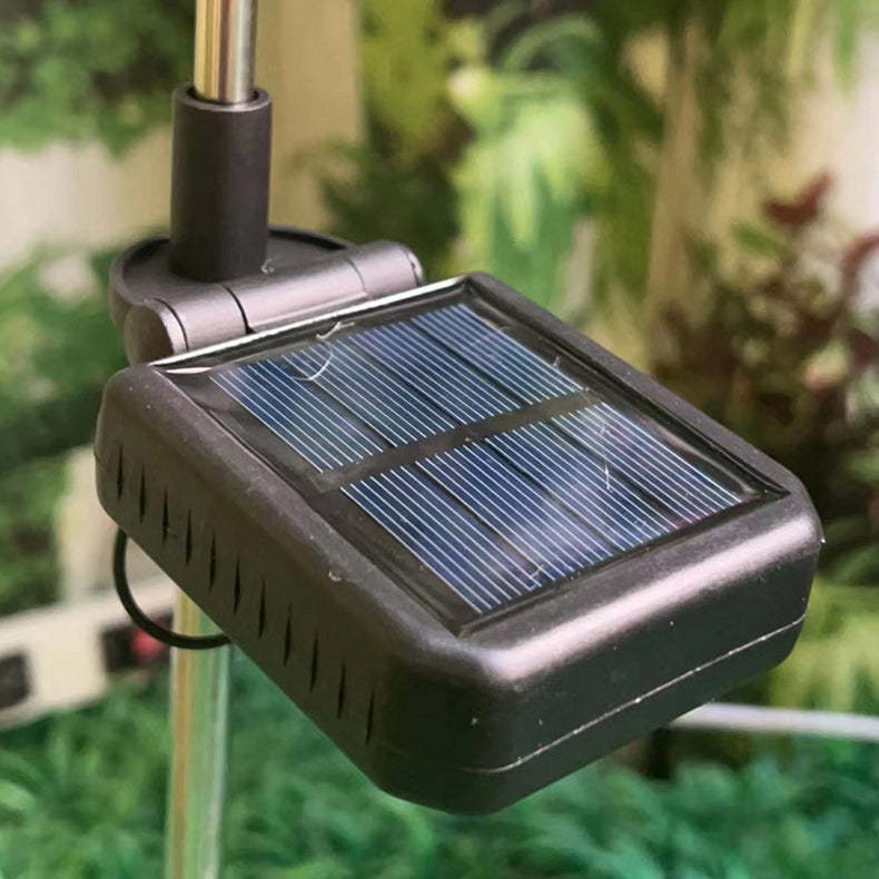 Zeitgenössische kreative solarbetriebenen wasserdichte Hortensie runde PVC Edelstahl LED Außenleuchte für den Garten | Brehn