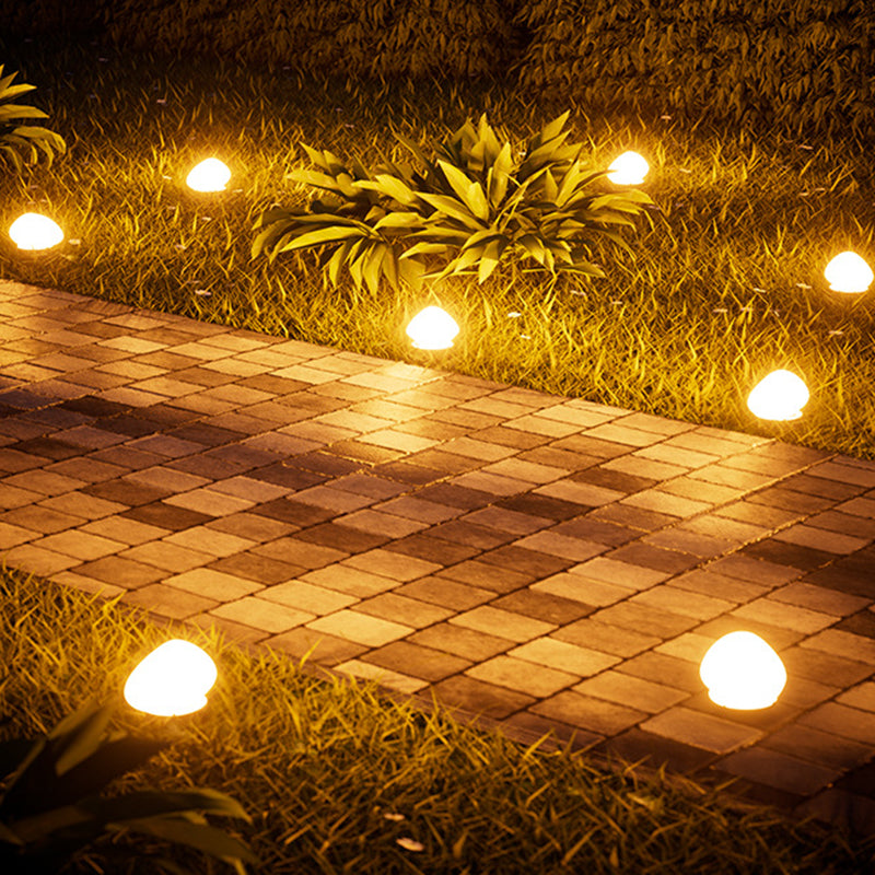 Modern Minimalist Wasserdicht Solar Kies PP LED Außenleuchte Landschaftsbeleuchtung Für Garten | Brehn
