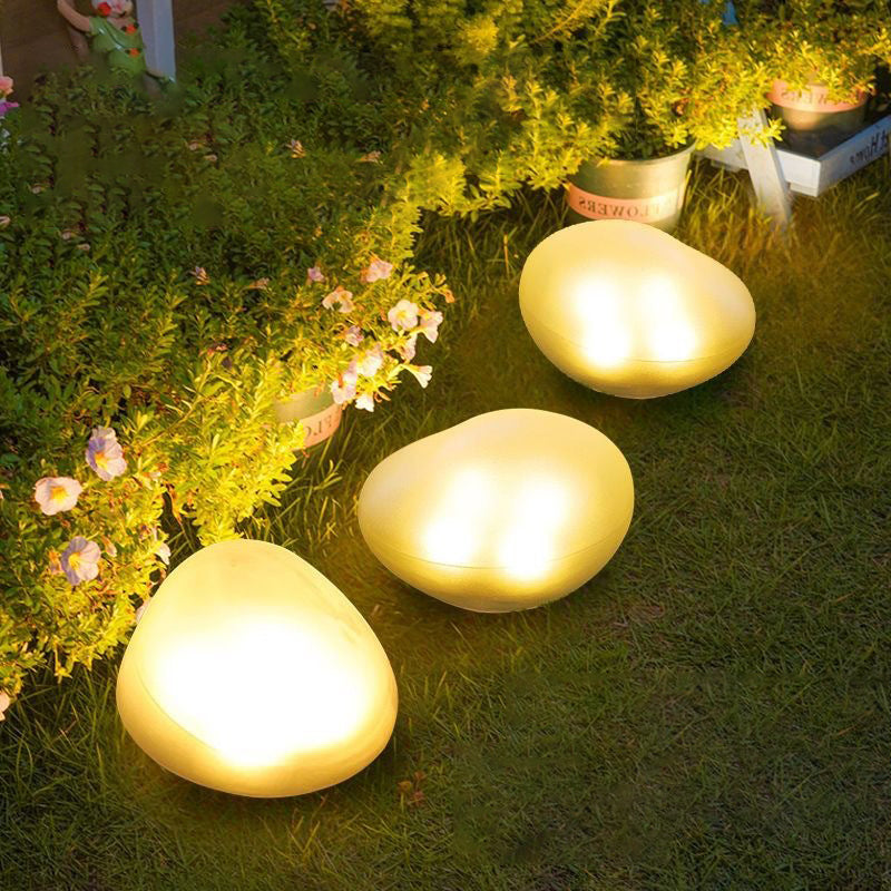 Modern Minimalist Wasserdicht Solar Kies PP LED Außenleuchte Landschaftsbeleuchtung Für Garten | Brehn
