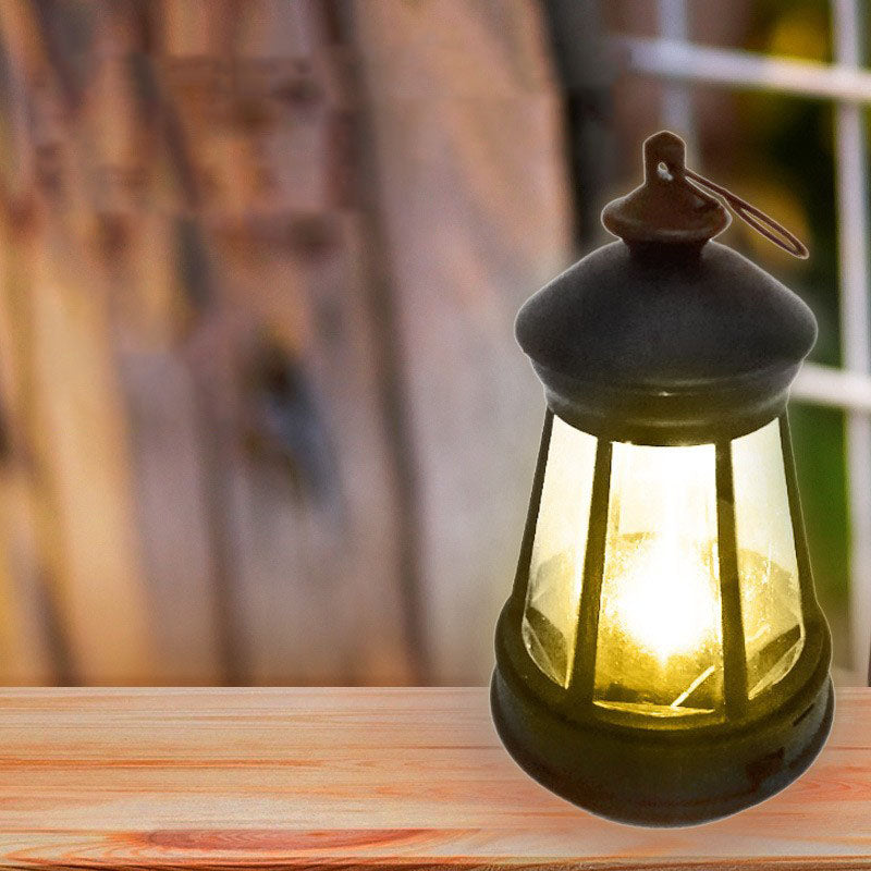 Moderne Minimalistische Wasserfeste Solar-Leuchtturm Eisen Acryl LED Camping Außenlicht Landschaftsbeleuchtung Für Garten | Brehn
