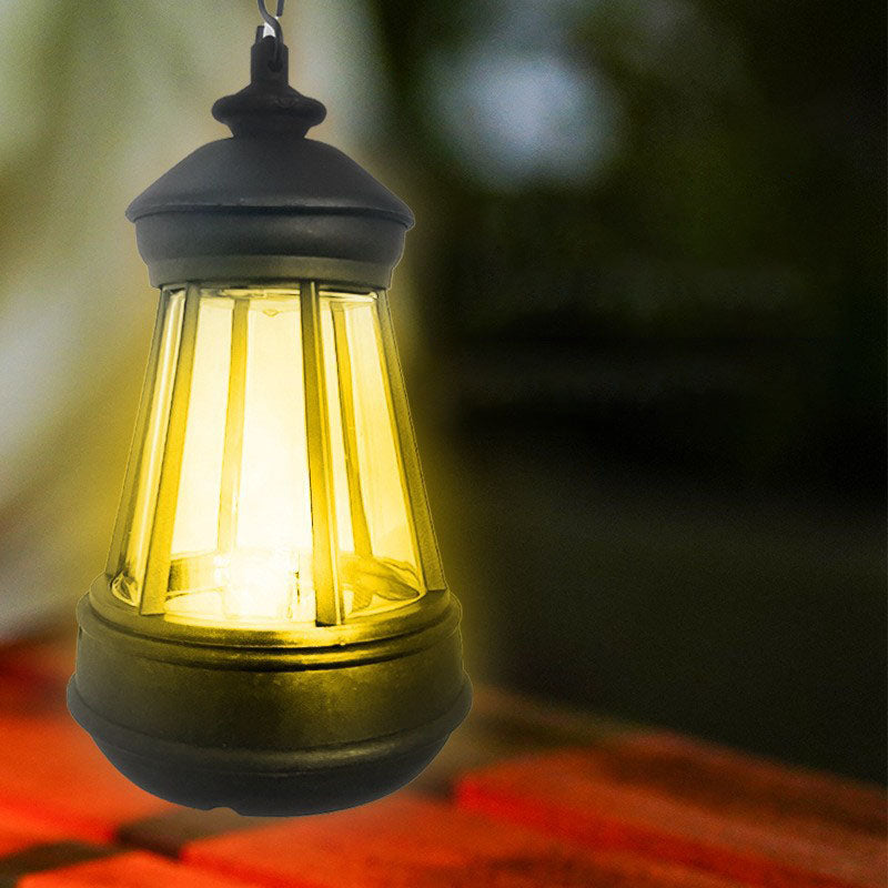 Moderne Minimalistische Wasserfeste Solar-Leuchtturm Eisen Acryl LED Camping Außenlicht Landschaftsbeleuchtung Für Garten | Brehn