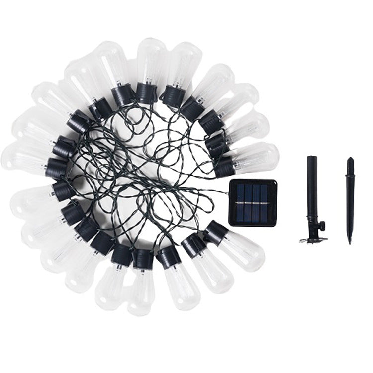 Moderner minimalistische runde lange Linien-Glas-Eisen-LED-Lichterkette für den Garten | Brehn