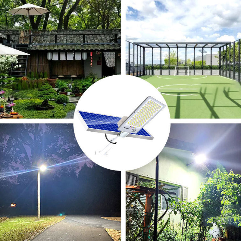 Moderne Einfachheit Rechteck Solar Wasserdicht ABS LED Wandlampe für Garten | Brehn