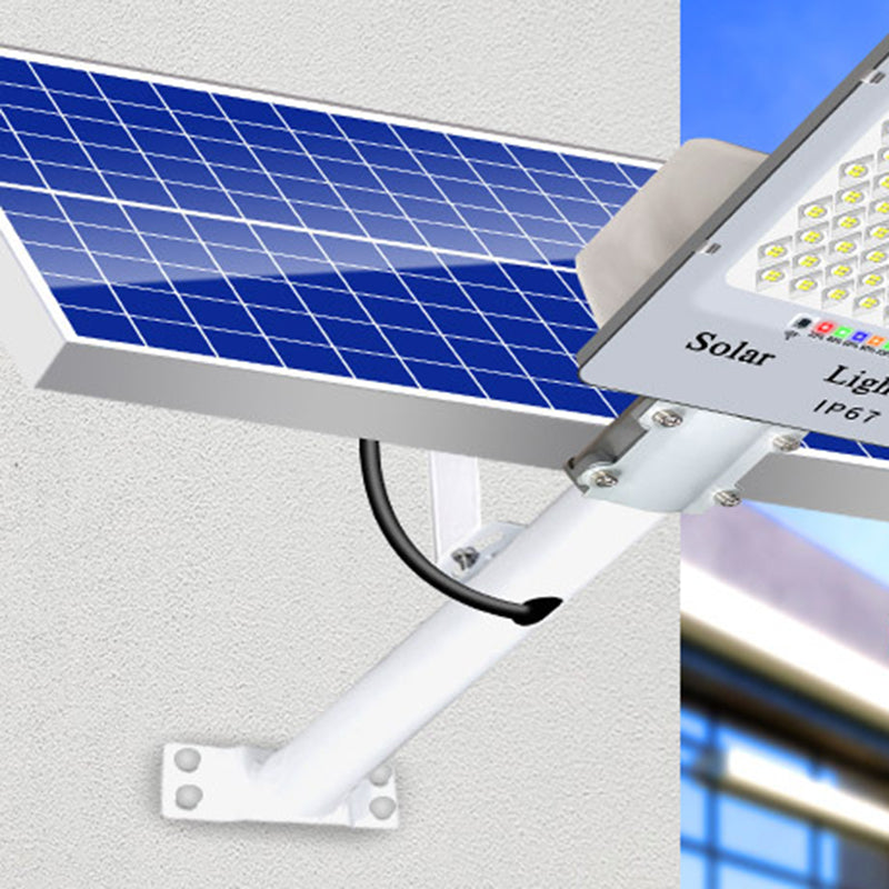 Moderne Einfachheit Rechteck Solar Wasserdicht ABS LED Wandlampe für Garten | Brehn