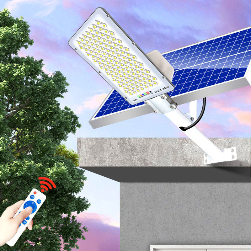 Moderne Einfachheit Rechteck Solar Wasserdicht ABS LED Wandlampe für Garten | Brehn