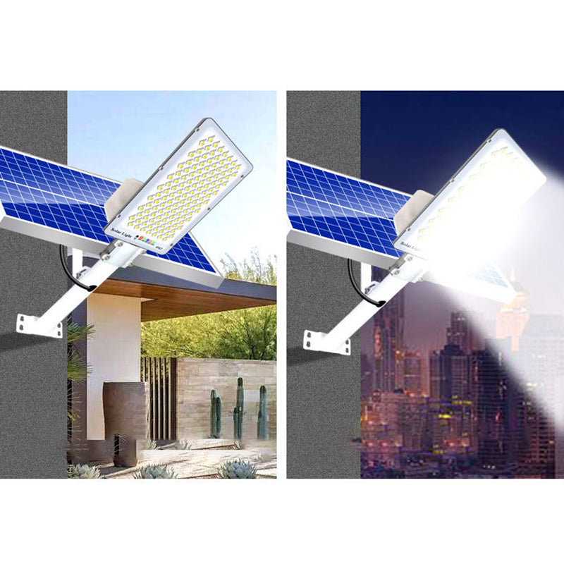 Moderne Einfachheit Rechteck Solar Wasserdicht ABS LED Wandlampe für Garten | Brehn