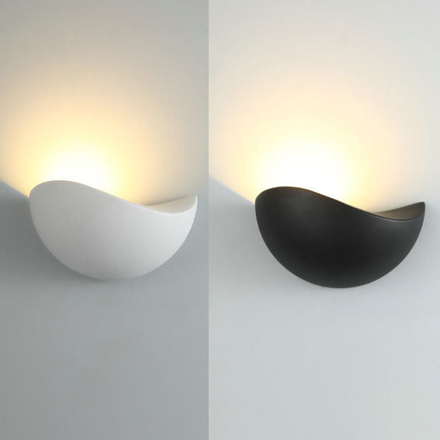 Modern Minimalist Triangle Vogel-Nest Halbbogen Wasserfest Aluminium LED Wandleuchte Lampe Für Outdoor Terrasse | Brehn