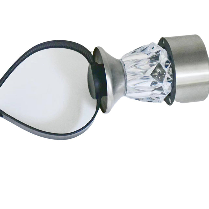 Moderne Einfachheit Solar Wasserdicht PP Edelstahl Diamant Zylinder LED Landschaft Beleuchtung Außenlicht Für Garten | Brehn