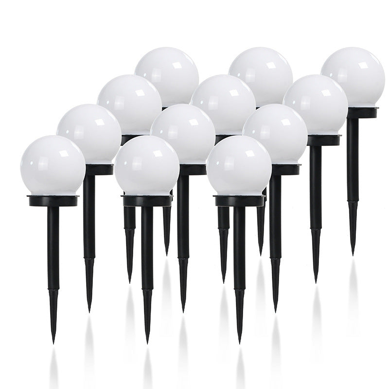 Modern minimalist Solar wasserdicht ABS Ball LED Landschaft Beleuchtung Außenlicht für Garten | Brehn