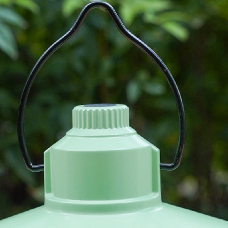 Moderne, wasserdichte und wiederaufladbare LED-Tischleuchte im Retro-Stil aus ABS-, PS- und PP-Stahl für den Außenbereich – ideal für den Garten.