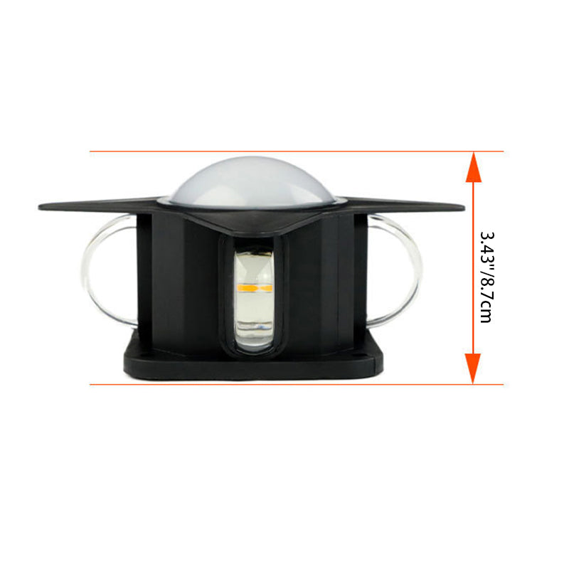 Zeitgenössische Kreative Wasserdichte Aluminium Acryl PC Kreuz Stern LED Wandleuchte Lampe Für Außenpatio | Brehn