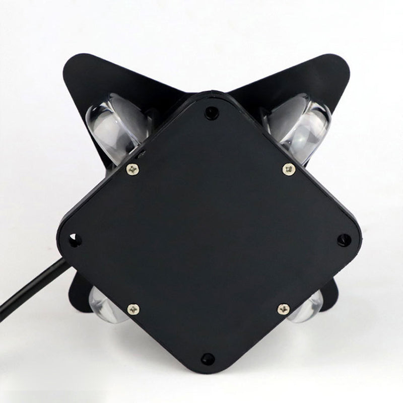 Zeitgenössische Kreative Wasserdichte Aluminium Acryl PC Kreuz Stern LED Wandleuchte Lampe Für Außenpatio | Brehn