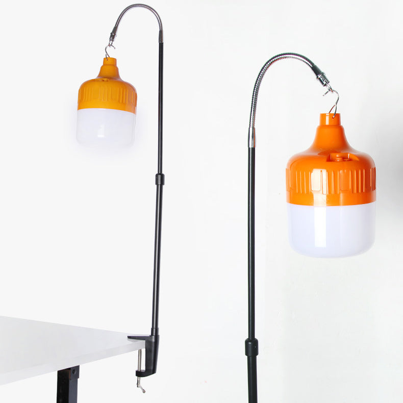 Moderne Einfachheit Wiederaufladbare ABS Metallzylinder Hängeleuchte LED Außenlicht für den Garten | Brehn