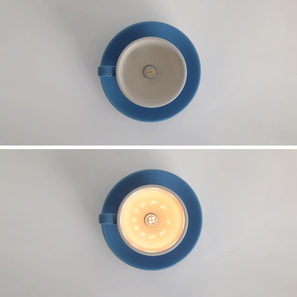 Brehn | VibrantGlow Kronleuchter - Eleganter gefärbter Keramikkronleuchter