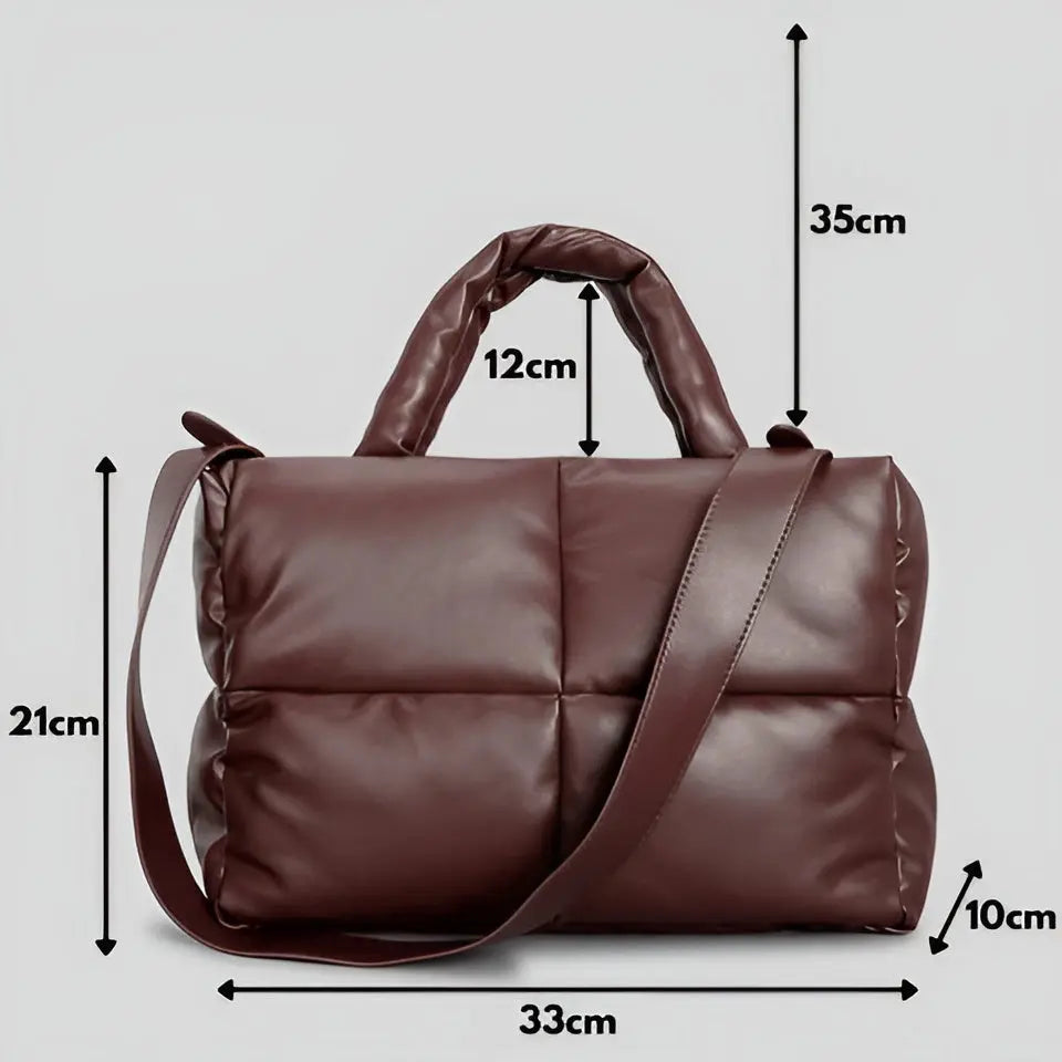 Stylische gesteppte Designer-Handtasche für Damen - Sofia | Brehn
