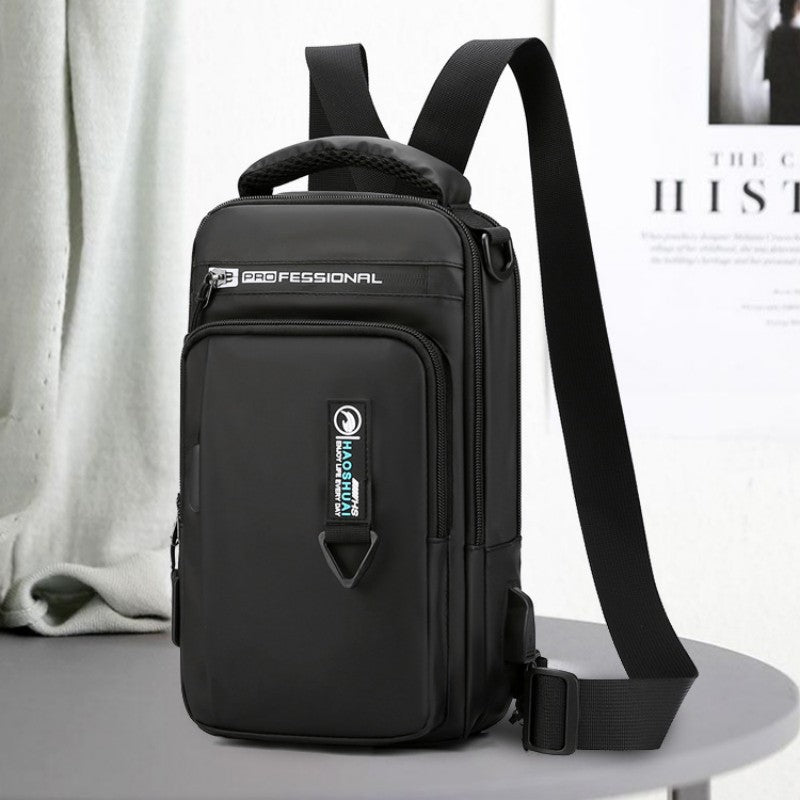 Brehn | Herren Multifunktionale Freizeit Ein-Schulter Brusttasche