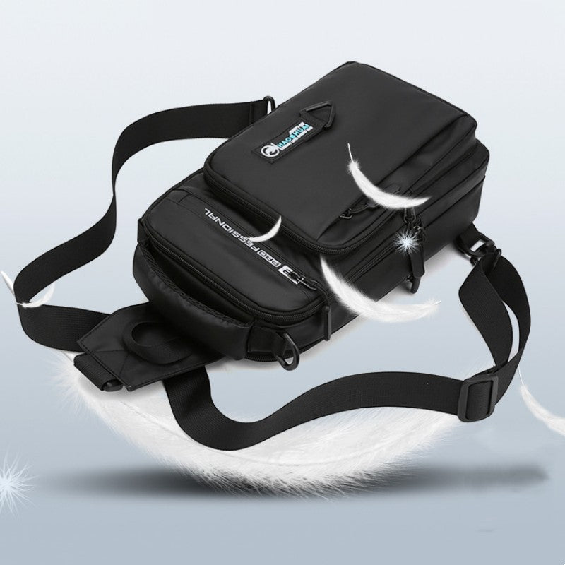 Brehn | Herren Multifunktionale Freizeit Ein-Schulter Brusttasche