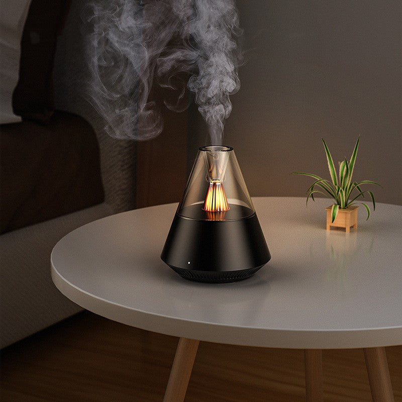 Brehn | Mist-Luftbefeuchter mit schlafförderndem Kerzenlicht-Aromatherapie
