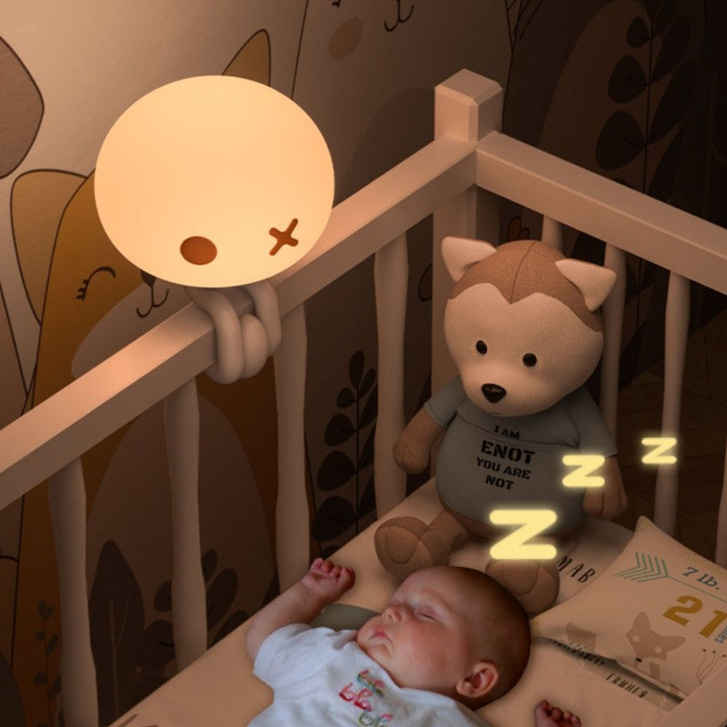 Brehn | Schlafzimmer Silikon Begleiter Klatsch-Ein Nachtlicht