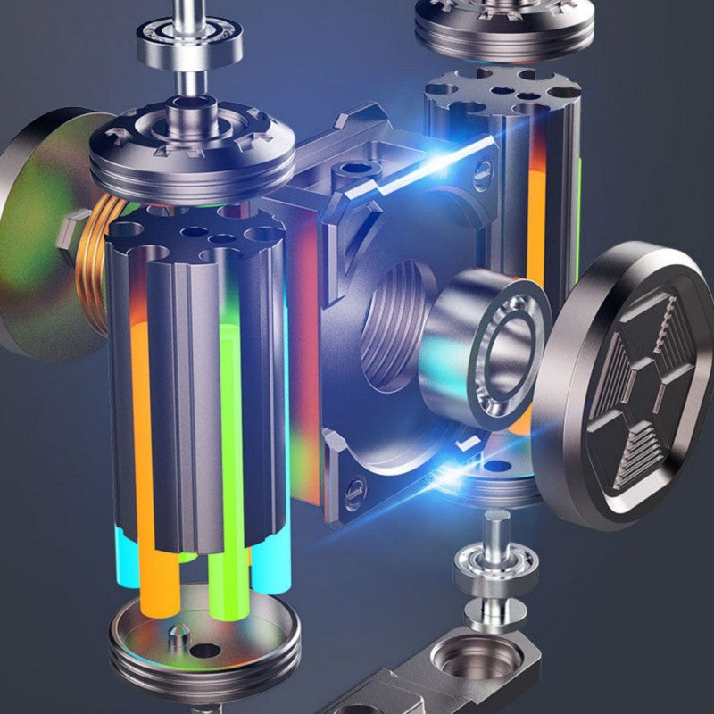 Brehn | Metall EDC Fidget Spinner Dekompressionsspielzeug