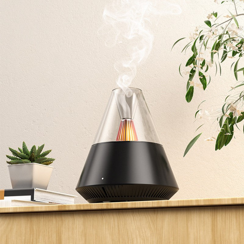 Brehn | Mist-Luftbefeuchter mit schlafförderndem Kerzenlicht-Aromatherapie