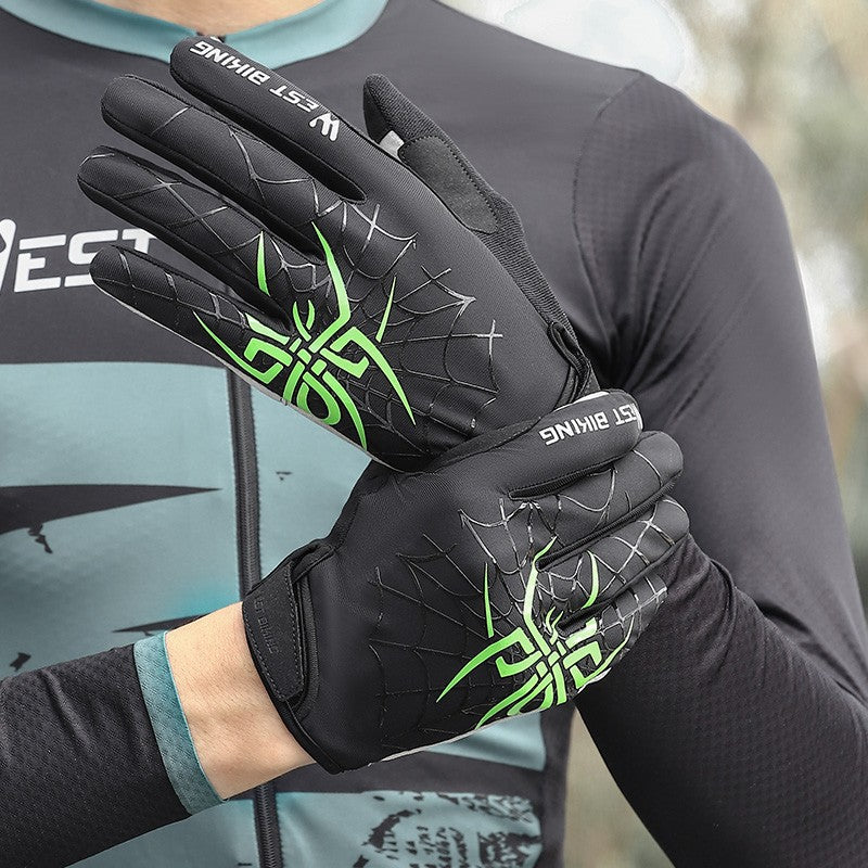 Brehn | Frühling und Herbst Stoßfest, Atmungsaktiv, Winddicht, Sensitiver Touchscreen Vollfingerhandschuhe