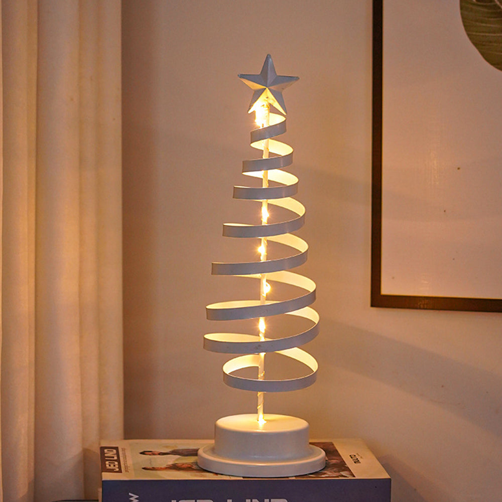 Brehn | Tischlampe mit LED-Lichtern und Metallbaum