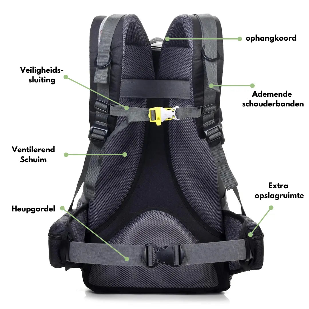 Brehn | Rucksack Pro - Outdoor - Trekking - Aufhängesystem