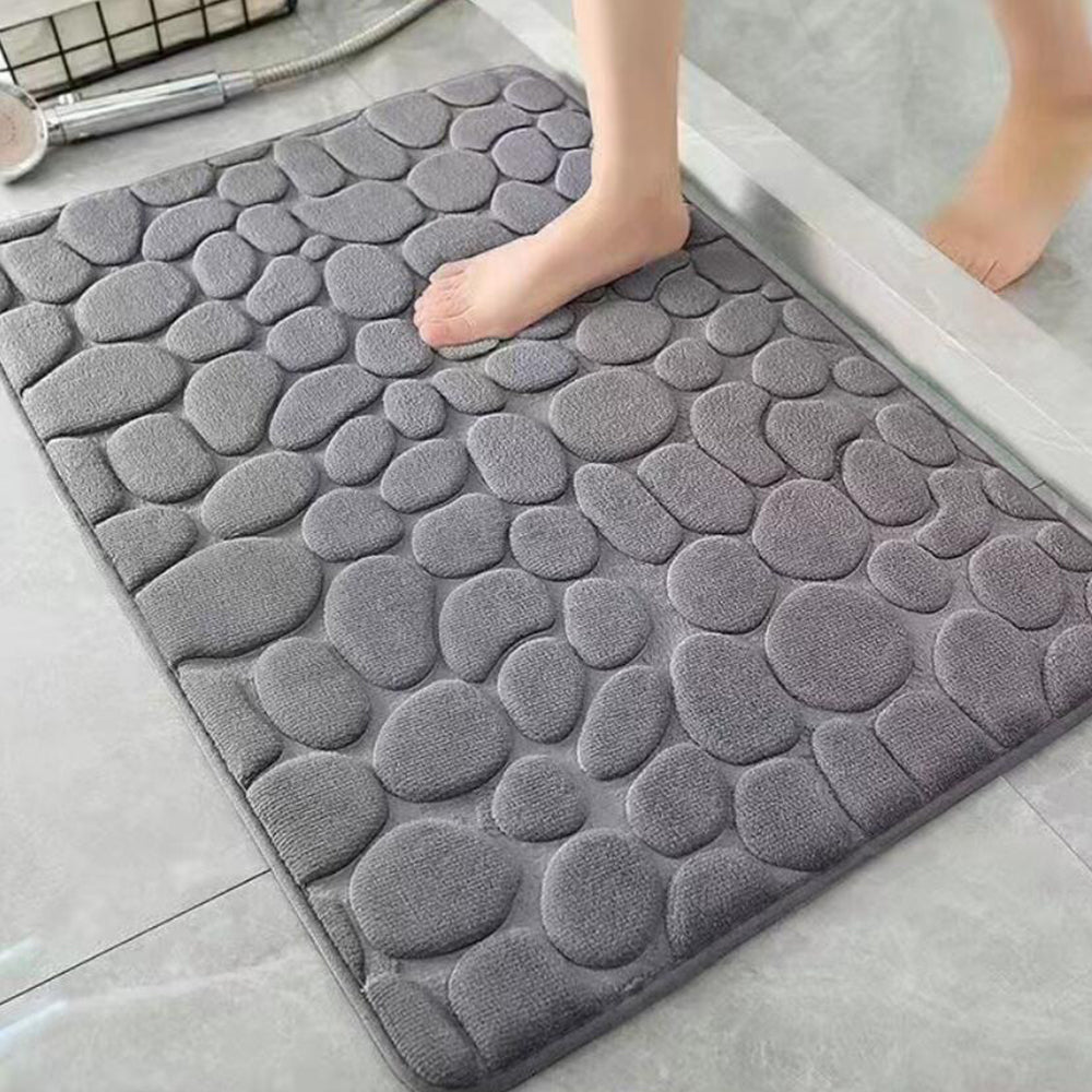 Absorbierende Badematte mit Rutschfester Unterseite | Brehn