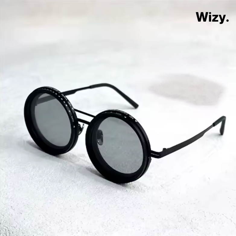 Brehn | ShadowSunglasses | Sonnenbrillen mit schwarzen Gläsern Stylisher UV-Schutz Fashion