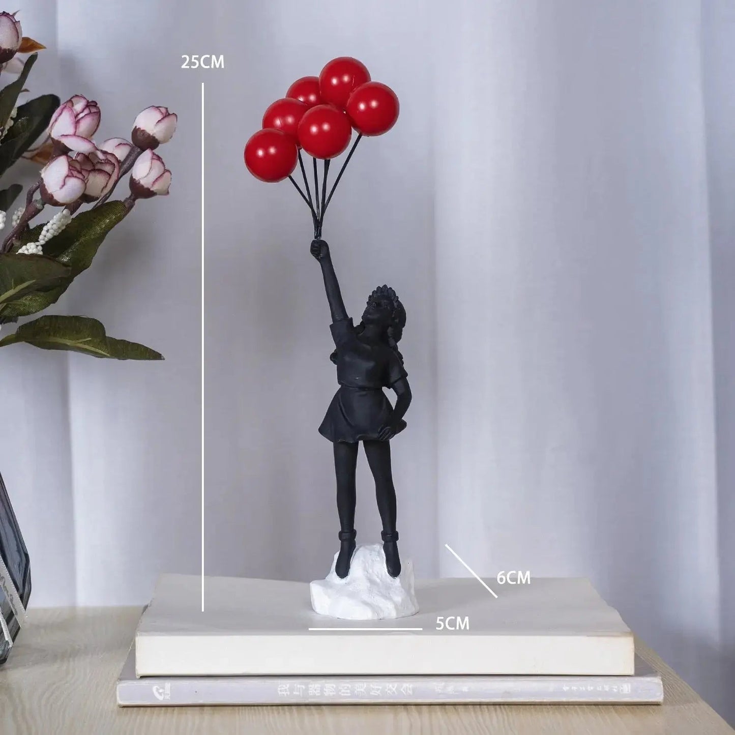 Banksy-Statue „Fliegendes Ballonmädchen“