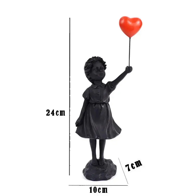 Banksy-Statue „Fliegendes Ballonmädchen“