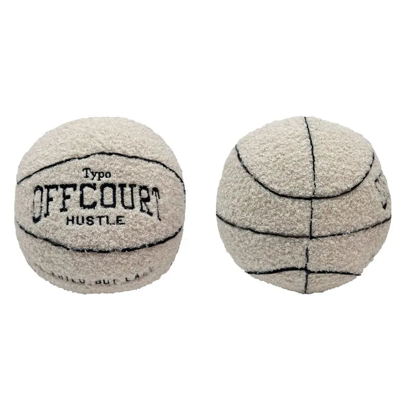 Brehn | Basketball Plüschkissen - Weich und Flauschig - Kinder und Erwachsene - Geburtstagsgeschenk