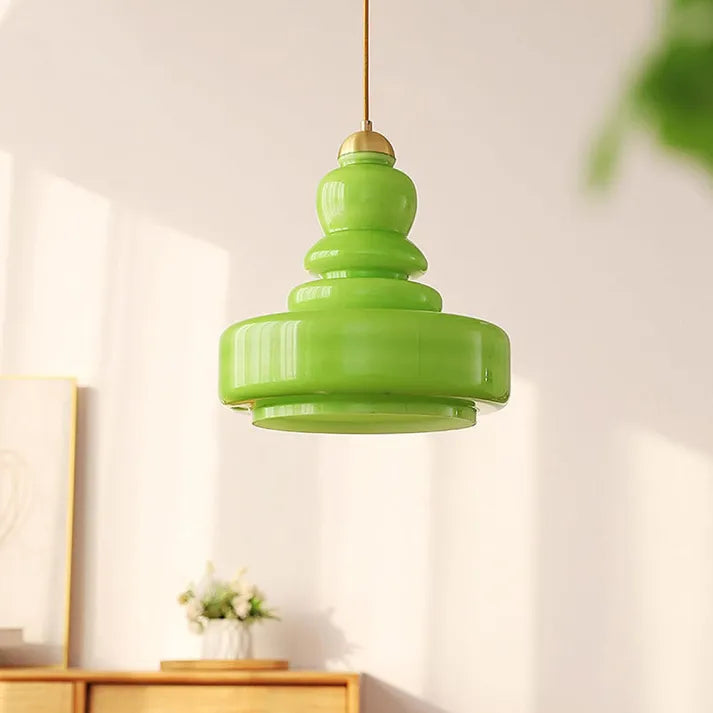 Brehn | VerreCylindre Deckenlampe - Luxuriöse Glas Pendelleuchte mit modernem Design