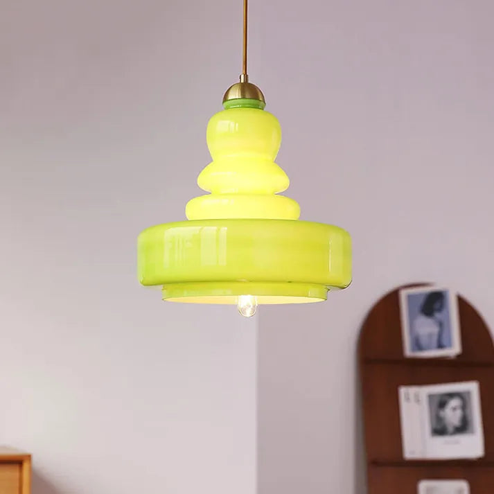 Brehn | VerreCylindre Deckenlampe - Luxuriöse Glas Pendelleuchte mit modernem Design
