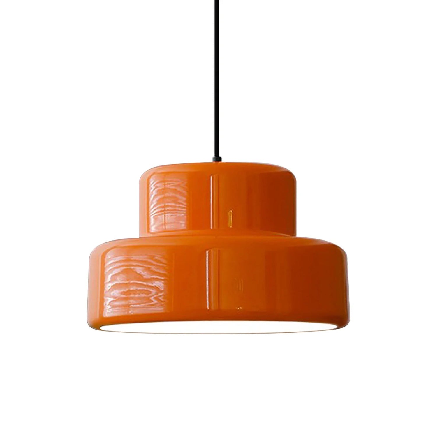 Brehn | Bauhaus Glow Light - Verzaubernde Orange Pendelleuchte für das Esszimmer