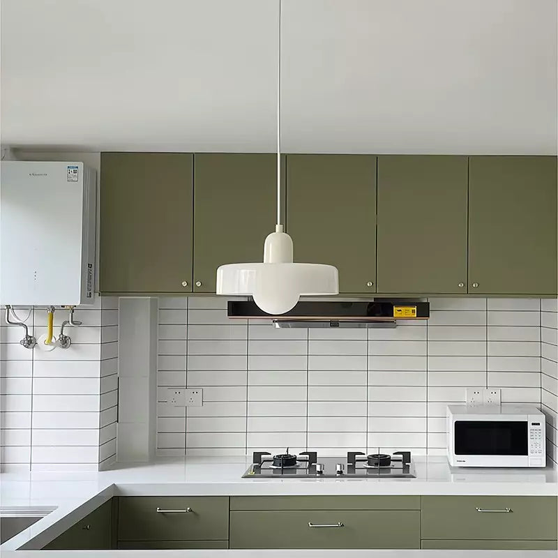 Farbenfrohe Bauhaus-Style Pendelleuchte - StiloGlas | Brehn