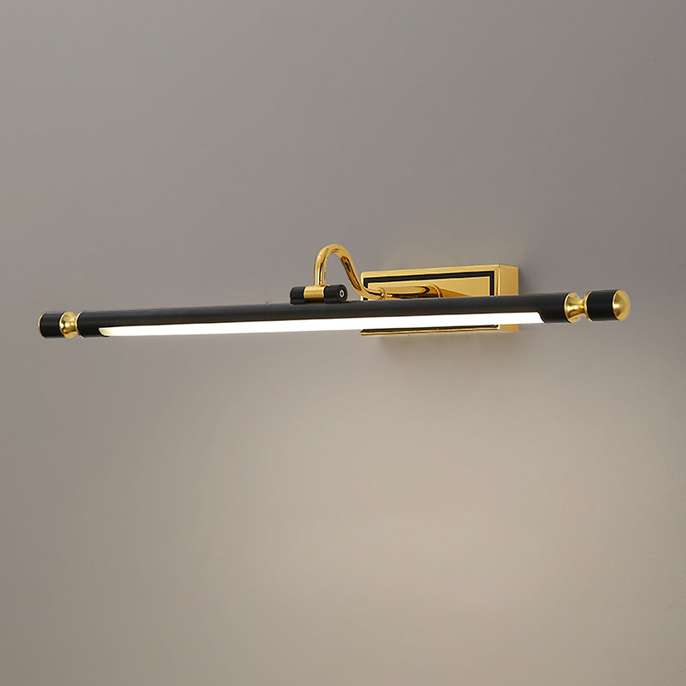 Luxus Schwarz-Gold Spiegel Lampe – LumoGold | Brehn
