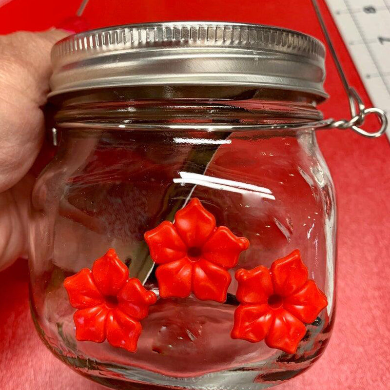 Brehn | Schöner Mason Jar Kolibri-Futterspender